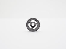Load image into Gallery viewer, Micro Pave Black CZ On Black Wheel Spacer Beads, Cubic Zirconia Wheel Round Spacer Beads,Pave Beads,6/8/10/12mm, sku#C72