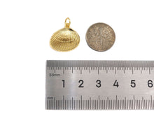 Load image into Gallery viewer, Gold silver Shell Shape Pendant/Charm,sku#L411