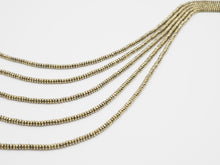 Load image into Gallery viewer, Quality Natural Pyrite Color Hematite,Rondelle Faceted Beads, sku#S95