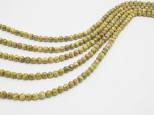 Load image into Gallery viewer, Smooth Round Africa Turquoise beads, 6mm/8mm/10mm/12mm Yellow Green Gemstone beads, AfricaTurquoise beads, 15.5inch strand, SKU#U267