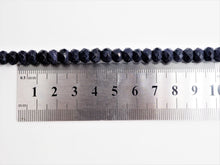Load image into Gallery viewer, Natural Faceted Blue Goldstone beads, 2x4/4x6/5x8mm Natural Blue Gemstone beads, Natural Goldstone Beads, 15.5inch strand, SKU#U261