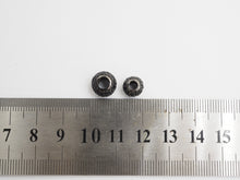 Load image into Gallery viewer, Black CZ Pave On Black Rondelle Big Hole Spacer Beads, Cubic Zirconia Rondelle Spacer Beads, Pave Beads,6x8/6x10mm, sku#C75
