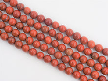 Load image into Gallery viewer, Natural Smooth Round Red Creek Jasper beads, 4/6mm/8mm/10mm,SKU#U243
