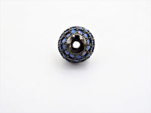 Load image into Gallery viewer, CZ Micro Pave white Opal Round Ball Bead, Cubic Zirconia Pave Beads,  Pave Shamballa Ball beads, CZ Space Beads 8mm/10mm,sku#G409