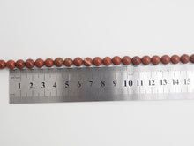 Load image into Gallery viewer, Natural Smooth Round Red Creek Jasper beads, 4/6mm/8mm/10mm,SKU#U243