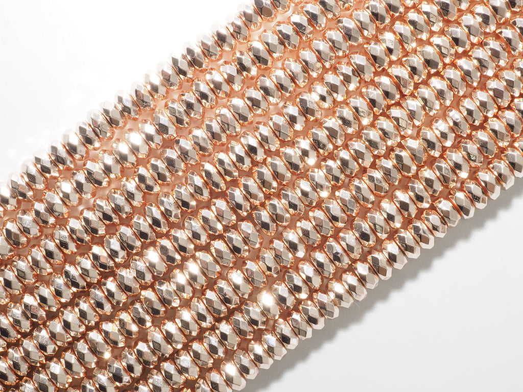 2018 New Light Rose Gold Color Hematite-2x3/2x4/3x6/3x8mm Ro