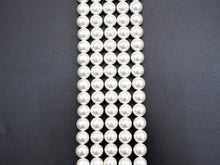 Load image into Gallery viewer, High Quality White Mother of Pearl Round Smooth Beads, Sku#U316
