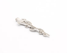 Load image into Gallery viewer, CZ Micro Pave Animal Inspired Sword Pendant, Cubic Zirconia Sword Large Pendant/Charm 13x50mm,sku#F551