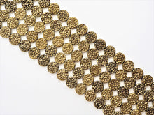 Load image into Gallery viewer, Natural Gold Druzy Style Hematite Beads, S101