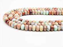 Load image into Gallery viewer, Quality Natural Serpentine Rondelle Smooth Beads, Sku#U313C