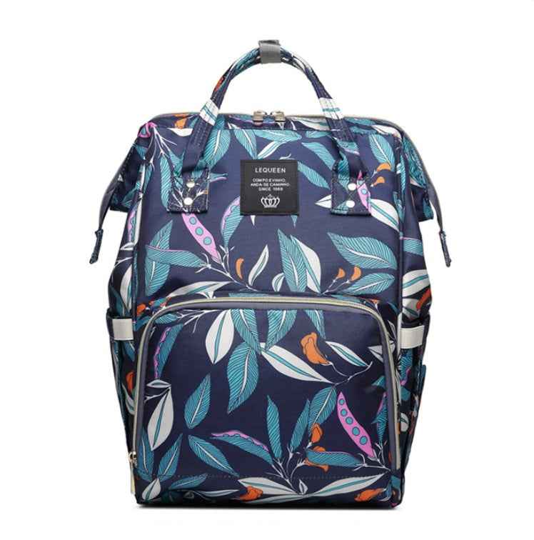 Maternity Diaper Backpack - Large Capacity Waterproof Oxford Nappy Bag with Anti-Theft Pocket & Stroller Straps
