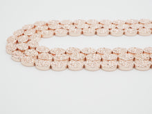 Load image into Gallery viewer, DRUZY Style Natural Light Rose Gold Hematite, 10x14mm, S105