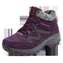 Load image into Gallery viewer, Women's Waterproof Hiking Boots | Real Leather Non-Slip Outdoor Trekking Sneakers