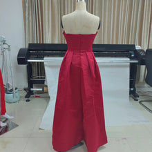 Load image into Gallery viewer, Autumn Winter Women Clothing Sexy Deep V Plunge Plunge Split Maxi Dress Wedding Dress