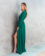 Load image into Gallery viewer, Women Summer Vacation New V Neck Long Sleeve Dress