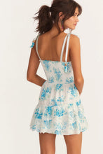 Load image into Gallery viewer, Autumn Embroidered Shoulder Strap Beaded Wooden Ear Printing Slip Dress