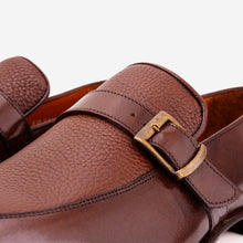 Load image into Gallery viewer, The Marquez Tan Baby Buffalo &amp; Deer Leather Loafer Men Shoe