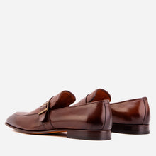 Load image into Gallery viewer, The Marquez Tan Baby Buffalo &amp; Deer Leather Loafer Men Shoe