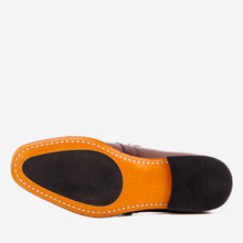 Load image into Gallery viewer, The Marquez Tan Baby Buffalo &amp; Deer Leather Loafer Men Shoe