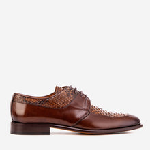 Load image into Gallery viewer, The Arven Tan Python Leather Men Shoe