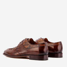 Load image into Gallery viewer, The Arven Tan Python Leather Men Shoe