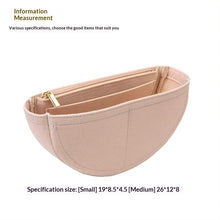 Load image into Gallery viewer, Multi-Compartment Felt Cosmetic Bag
