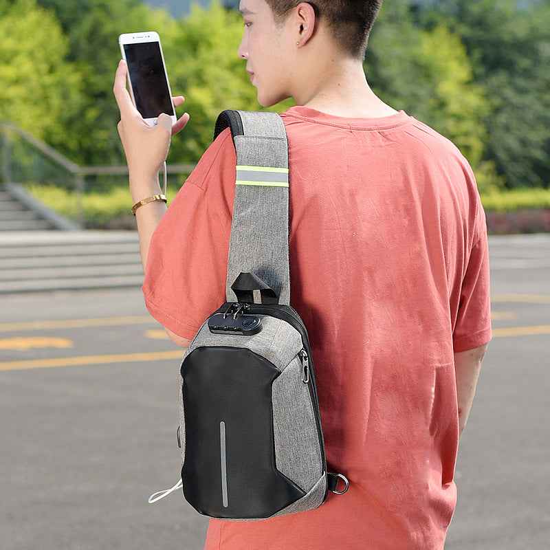 Oxford Cloth Shoulder Bag & Backpack | Zipper Closure, Polyester Lining | Sarah Express
