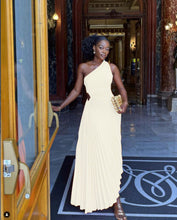 Load image into Gallery viewer, Popular Slim One Shoulder Cutout Pleated Dress