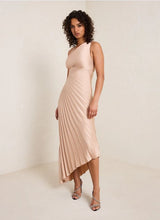 Load image into Gallery viewer, Women Clothing One Shoulder Sun Pleated Satin Dress