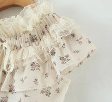Load image into Gallery viewer, Summer Vietnam Brand Fresh Sweet Floral off Neck Wooden Ear Irregular Asymmetric Swing Holiday Dress