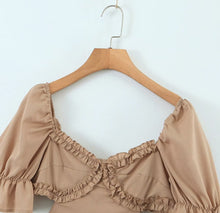 Load image into Gallery viewer, Solid Color Niche Dress Elegant Women Dress Spring Slim Slimming Lace Princess Dress