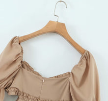 Load image into Gallery viewer, Solid Color Niche Dress Elegant Women Dress Spring Slim Slimming Lace Princess Dress