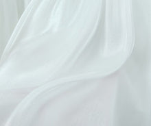 Load image into Gallery viewer, Women White Sexy Tulle Dress Summer Sexy Pleated Tube Top Cami Dress