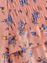 Load image into Gallery viewer, Autumn Women Clothing Printed Lace up Elastic Tiered Dress