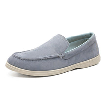 Load image into Gallery viewer, Men's Casual Slip-On Loafers - Premium Leather Patchwork Shoes in Extended Sizes