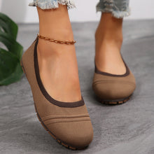 Load image into Gallery viewer, Women's Pointed-Toe Flyknit Slip-On Flats | Breathable Lightweight Casual Shoes