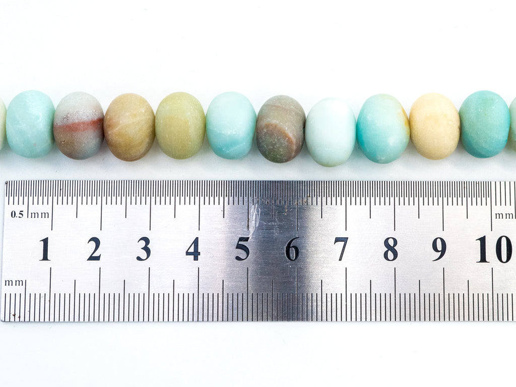 Quality Natural Rondelle Matte Amazonite beads,5x8/8x12mm/15x20,SKU#U231