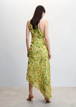 Load image into Gallery viewer, French Best Women Clothes One-Shoulder Floral Printed Pleated Dress