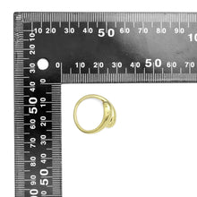 Load image into Gallery viewer, Plain Gold Silver Wrap Adjustable Ring, Sku#A195