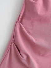 Load image into Gallery viewer, Sexy Sexy Pleated Boning Corset Strap Dress Summer Waisted Slim Fit Package Hip Dress