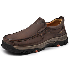 Load image into Gallery viewer, Men's Premium Leather Slip-On Casual Shoes - Lightweight Comfort Loafers