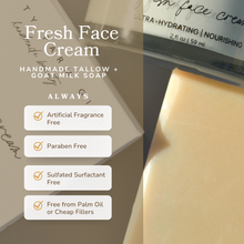 Load image into Gallery viewer, Fresh Face Cream Facial Bar