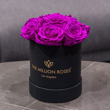 Load image into Gallery viewer, Essence Black Box | Bright Purple Roses