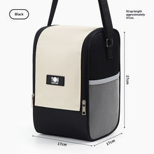 Load image into Gallery viewer, Insulated Lunch Box Bag | Round &amp; Square Thermal Tote with Aluminum Foil Lining