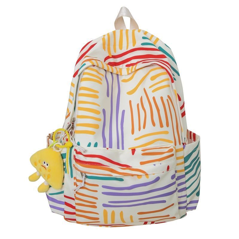 Sweet High-Capacity School Backpack for Girls - Oxford Cloth Student Bag