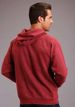 Load image into Gallery viewer, Stetson Vintage Mineral Washed (Burgundy) - Men's Hoodie Sweatshirt