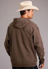 Load image into Gallery viewer, Stetson Cotton Blend Est. 1865 (Brown) - Men's Hoodie Sweatshirt