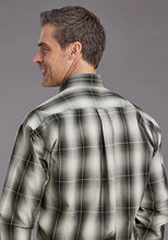 Load image into Gallery viewer, Stetson 02228 Coal Ombre (Black) - Men's Western Shirt
