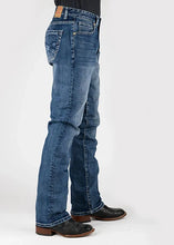 Load image into Gallery viewer, Stetson 1211 Straight Leg Stretch (Medium Wash) - Men's Jeans