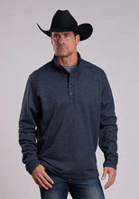 Load image into Gallery viewer, Stetson 2799 Button Front Honeycomb (Grey) - Men's Sweater